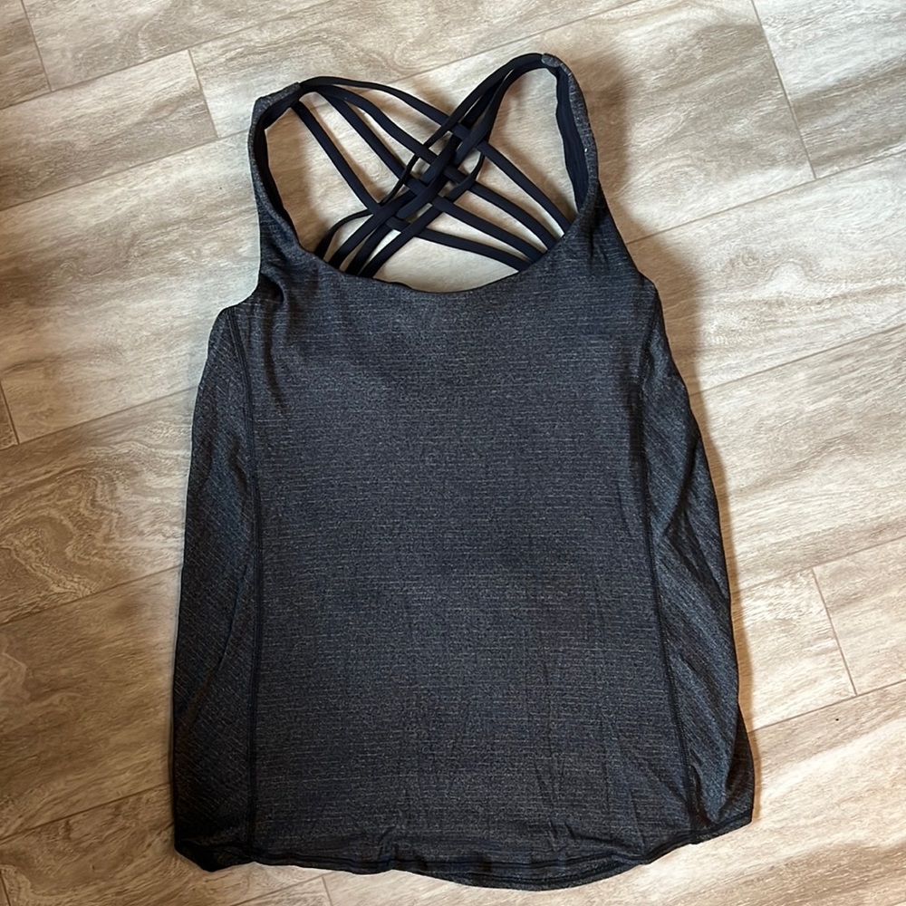 Lululemon open back tank